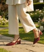 Katrina Low Heel Back Strap Sandals