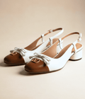 Vlogo Katie Bow Slingback Sandals