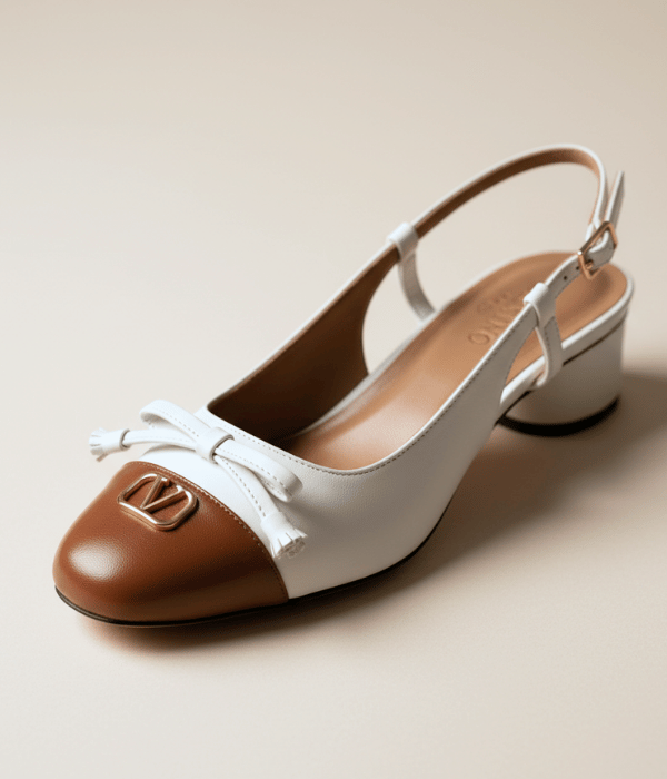 Vlogo Katie Bow Slingback Sandals