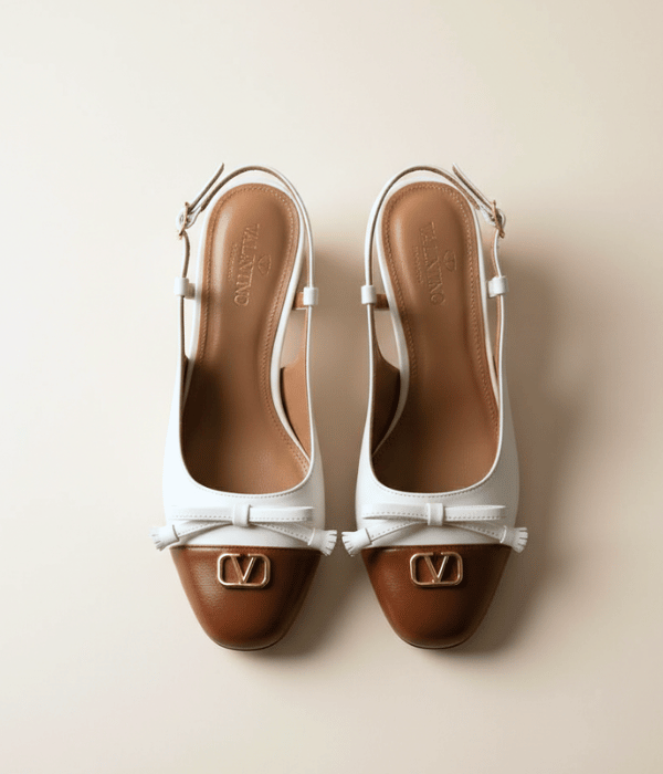 Vlogo Katie Bow Slingback Sandals