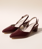 Katrina Low Heel Back Strap Sandals