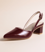 Katrina Low Heel Back Strap Sandals