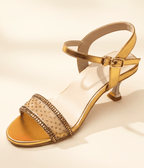 Elegant Round Toe Spike Heel Pumps