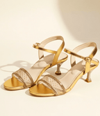 Elegant Round Toe Spike Heel Pumps